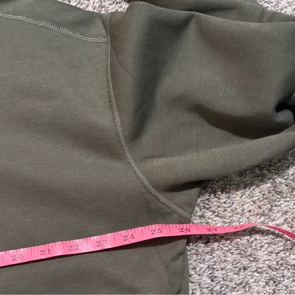 NOBULL Men's Olive Green Hoodie size XL - Picture 4 of 5